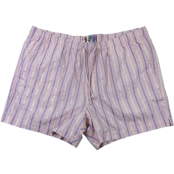 Abercrombie & Fitch Other - Abercrombie & Fitch Trevor Project Mens XXL Pink Metallic Stripe Shorts Lounge